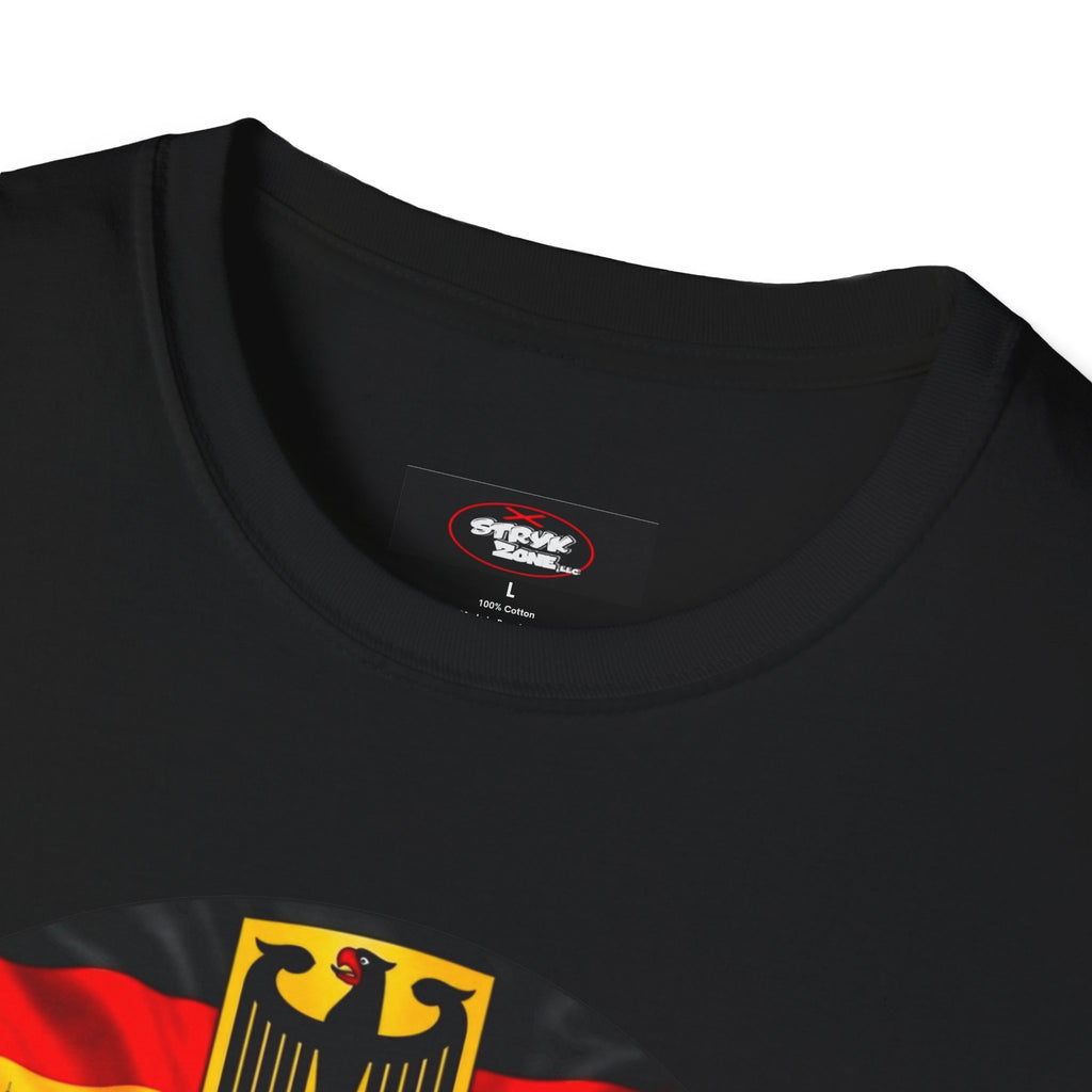 Germany Vintage Travel T-Shirt — Retro German Landmarks & Crest Graphic