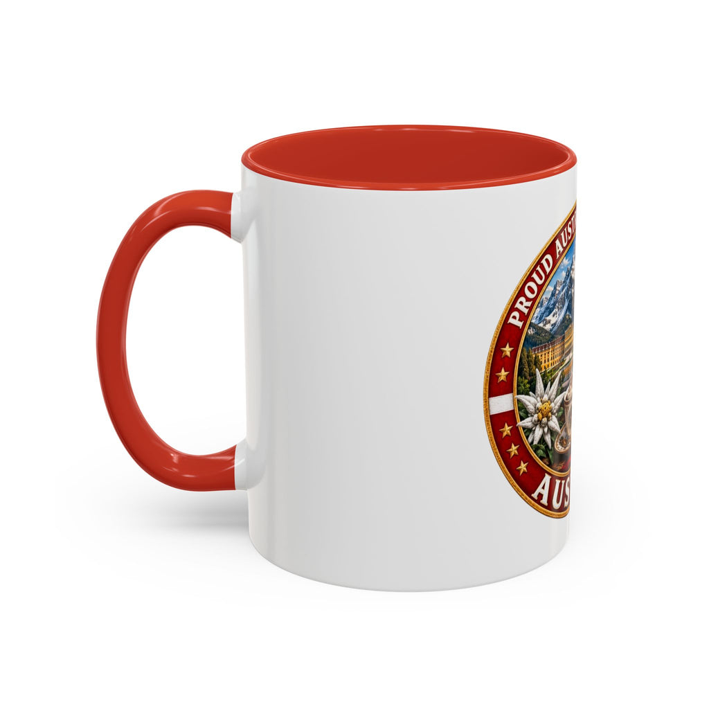 Austria Heritage Coffee Mug — Proud Austrian Heritage Accent Mug (11/15oz)