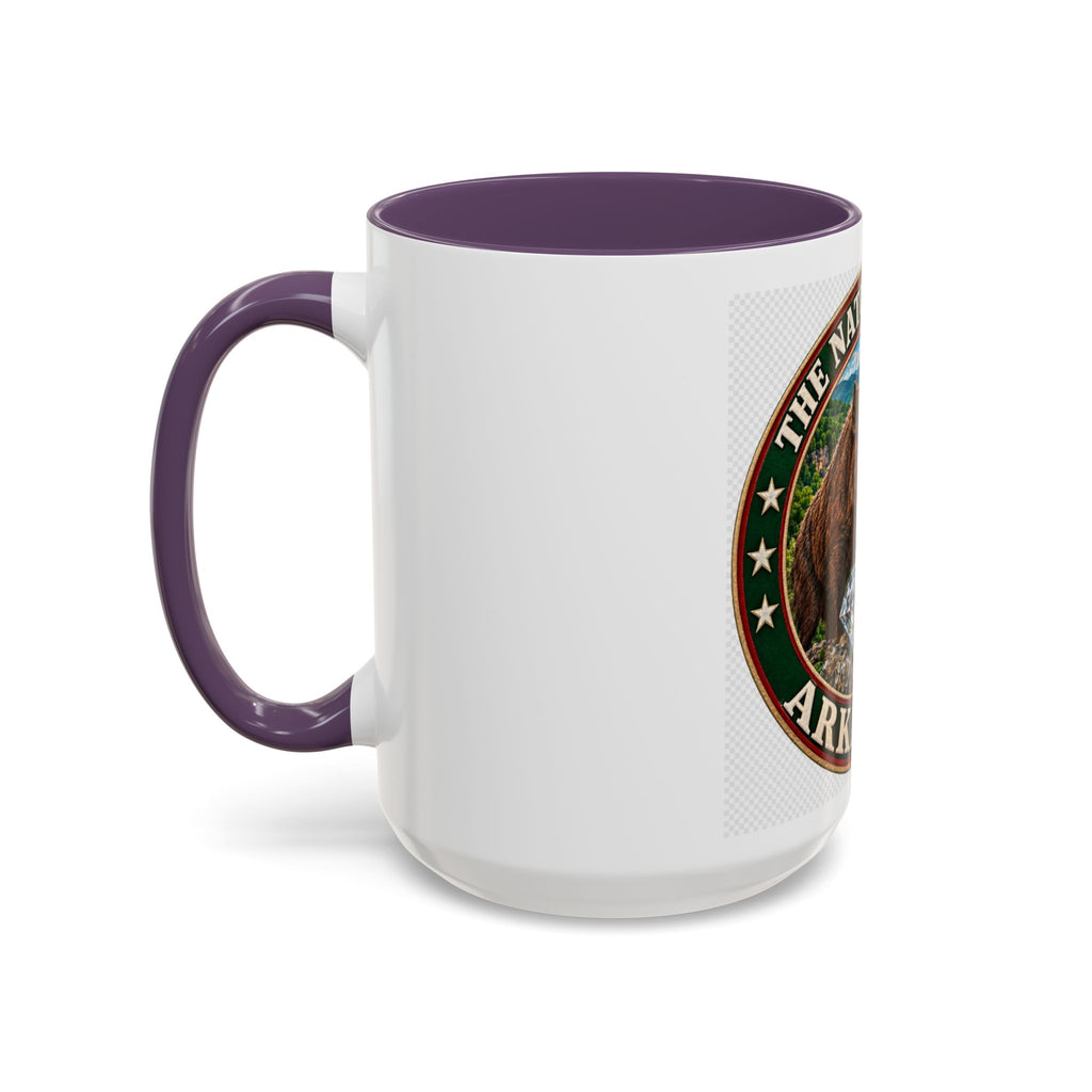 Arkansas State Mug - "The Natural State" Wild Boar, Diamond & Apple Blossom Coffee Cup (11/15oz)
