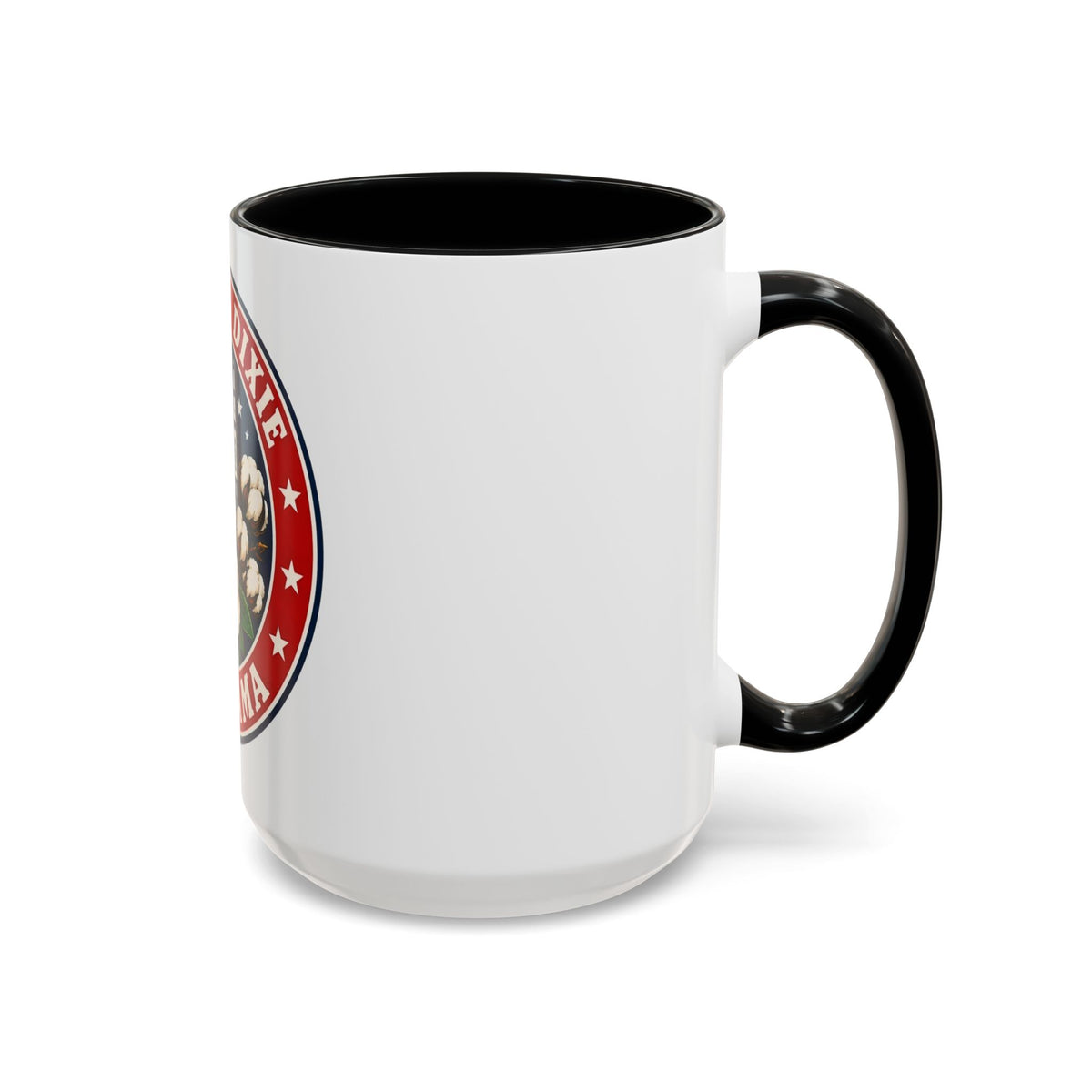 Alabama 'Heart of Dixie' Accent Coffee Mug — Magnolia & Yellowhammer State Pride