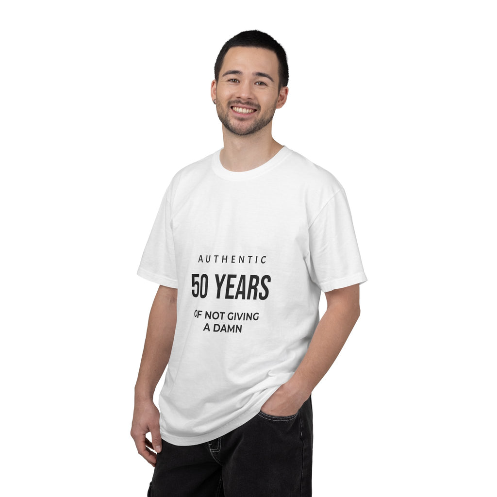 50 Years of Not Giving a Damn T-Shirt — Funny 50th Birthday Tee
