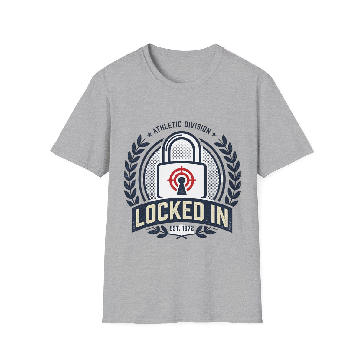 Locked In T-Shirt — Motivational 'Locked In' Graphic Tee