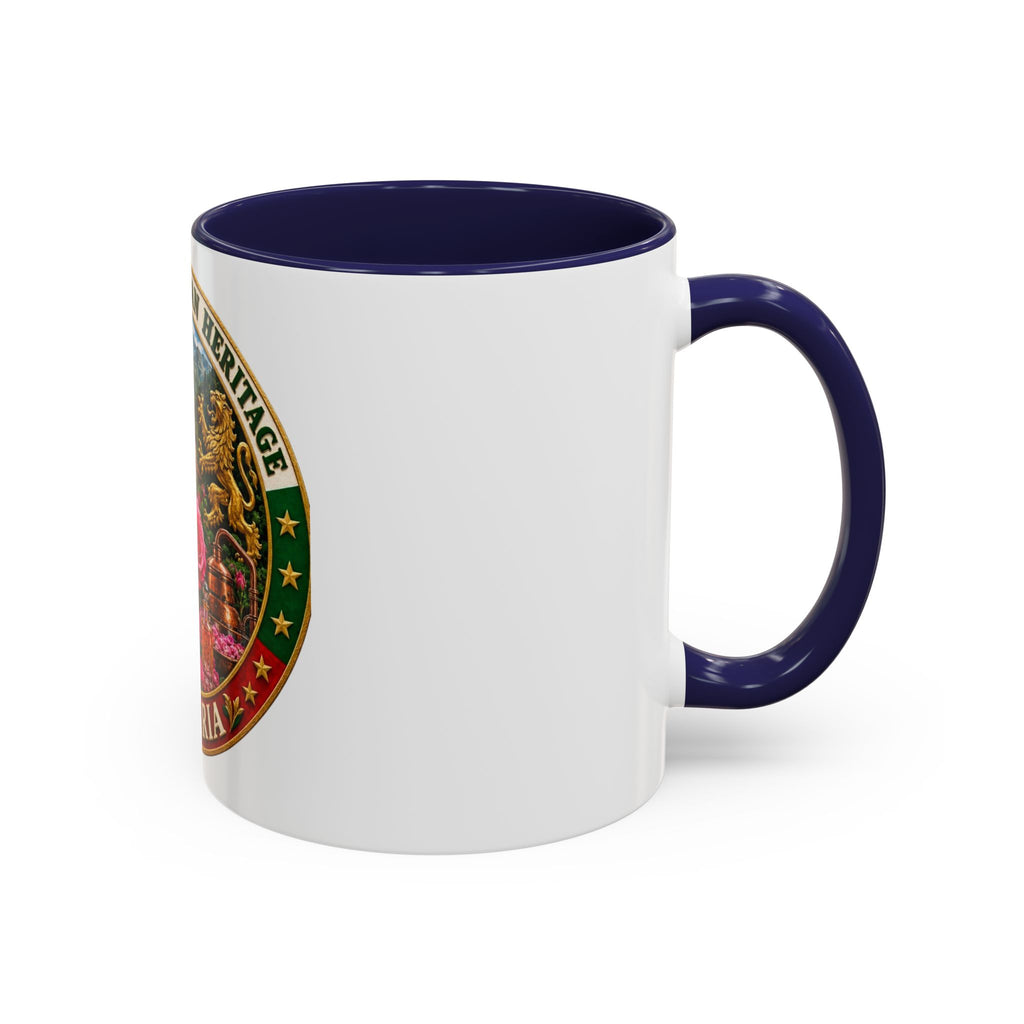 Bulgaria Pride Coffee Mug — 'Proud Bulgarian Heritage' Accent Ceramic Mug (11/15oz)