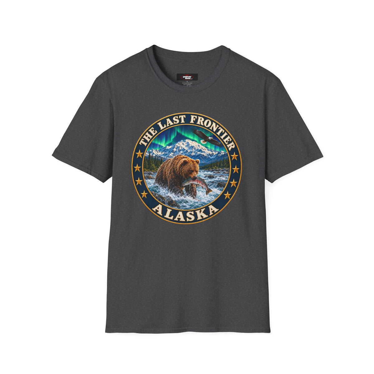Alaska Bear T-Shirt — "The Last Frontier" Wilderness Graphic Tee