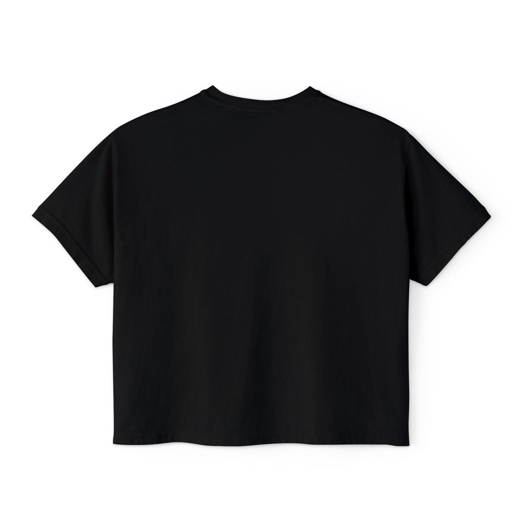 Cute Bulldog Hearts Boxy Tee