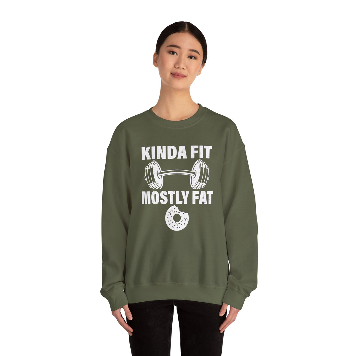 Bold Mostly Fat Crewneck