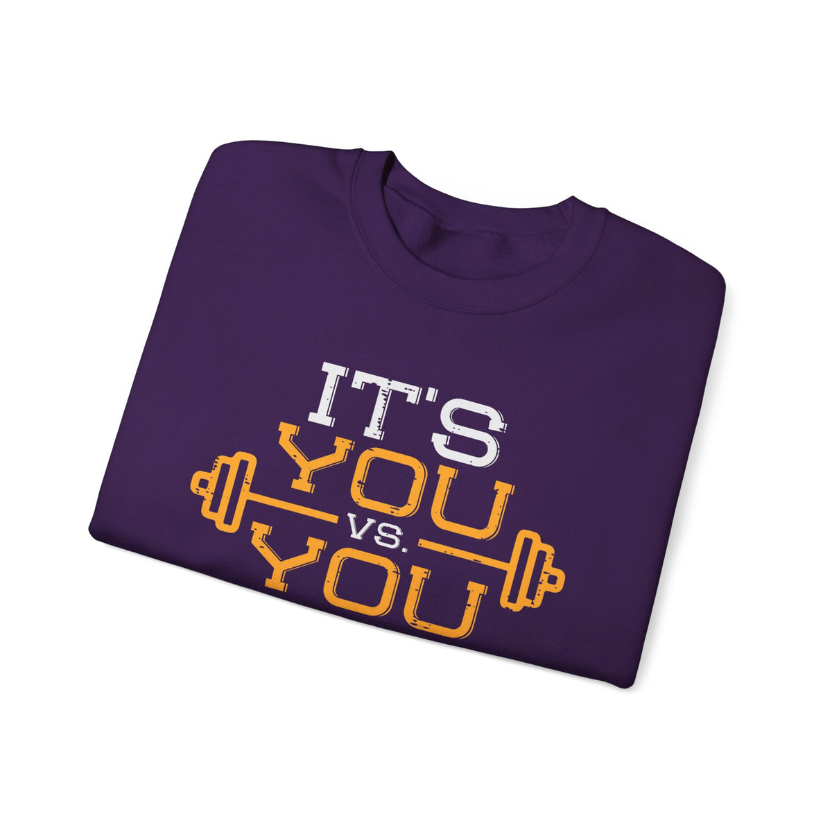 Bold Self‑Competition Crewneck