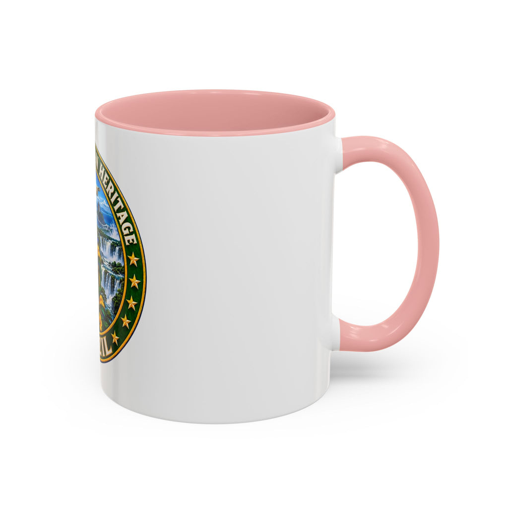 Brazil Pride Coffee Mug – "Proud Brazilian Heritage" Accent Ceramic Mug (11/15oz)
