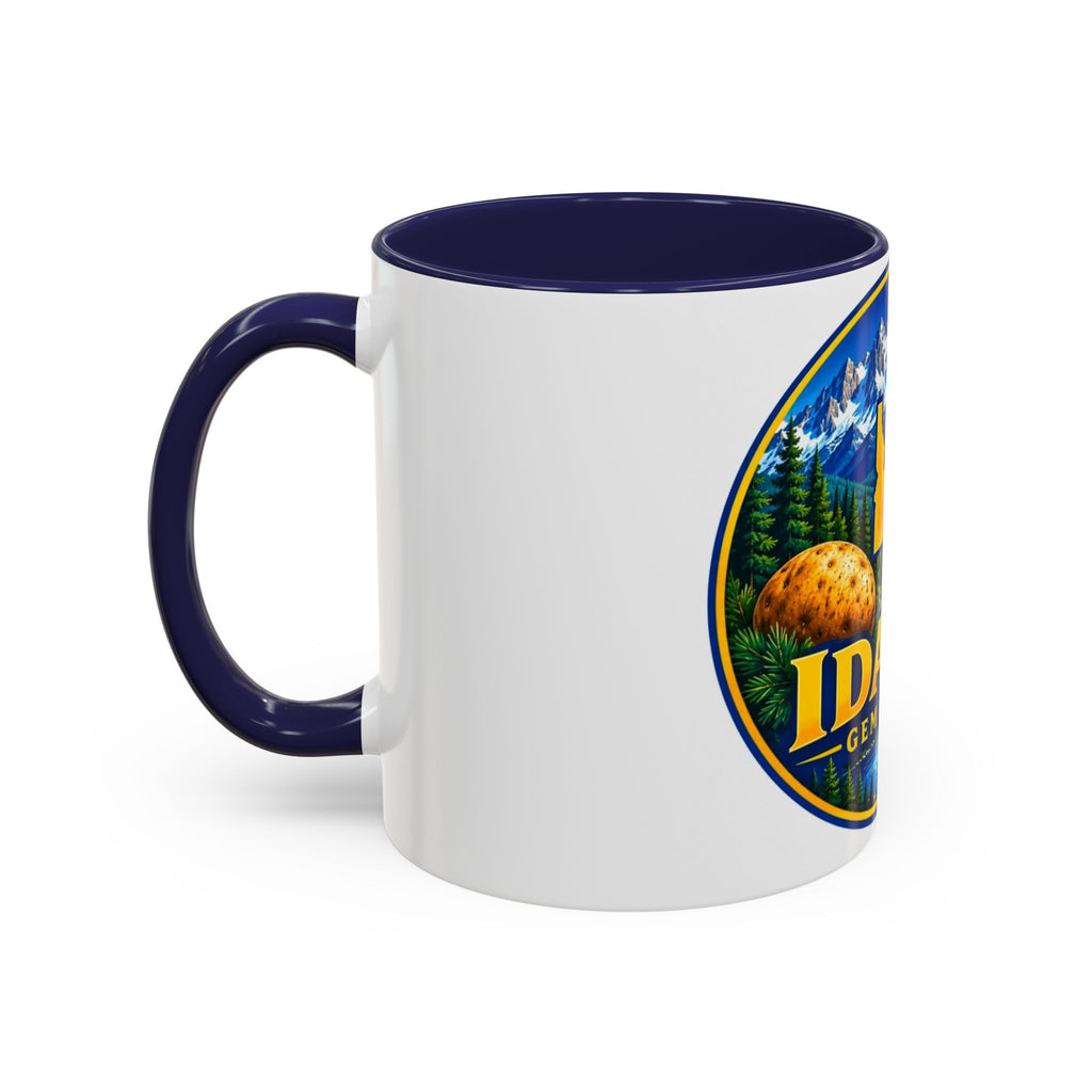Idaho Gem State Coffee Mug — Mountain, Elk & Potato Travel Souvenir (11/15oz)