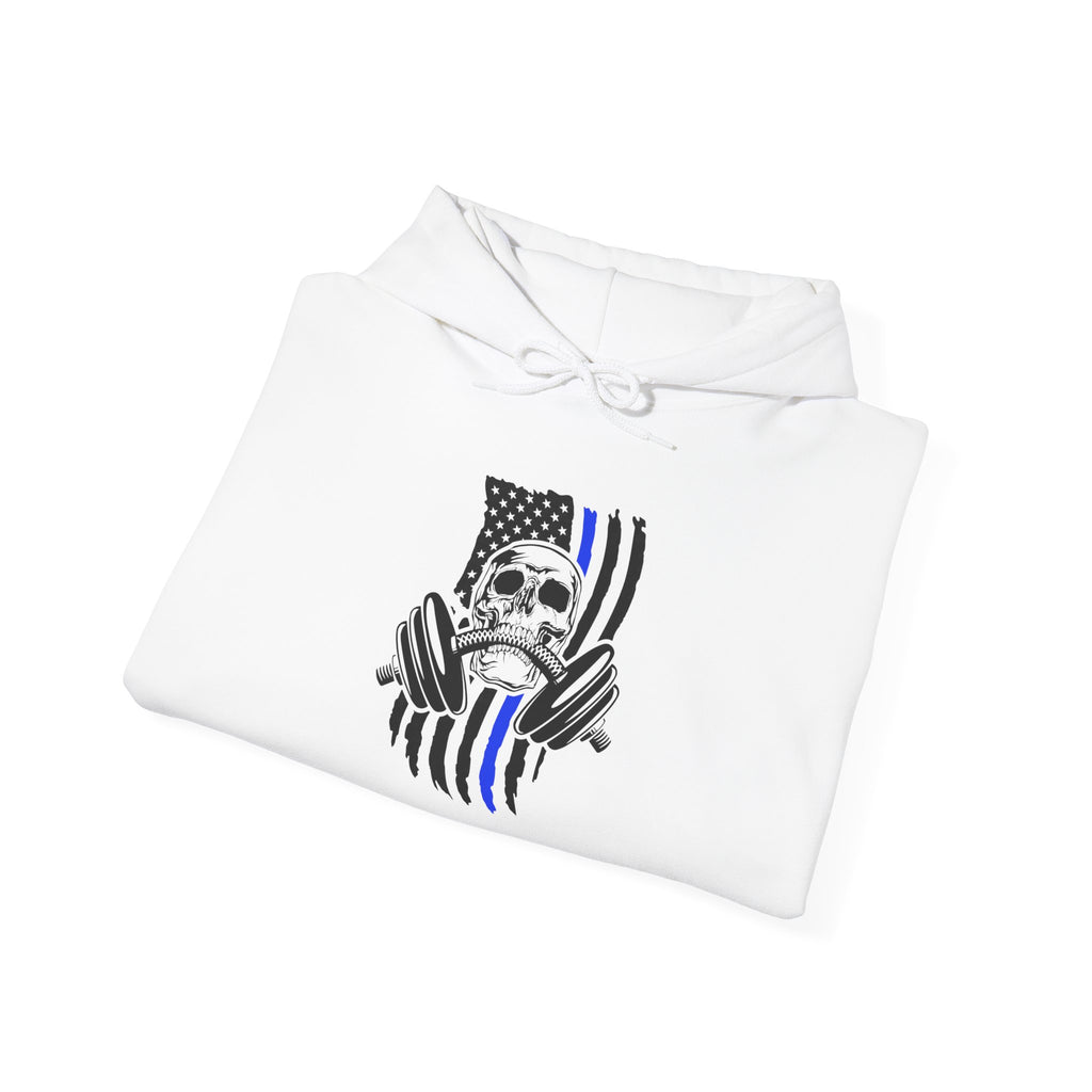 Charged Skull Stripes Hoodie