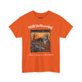 Still Delivering T-Shirt — Skeleton Trucker Retro Halloween Tee