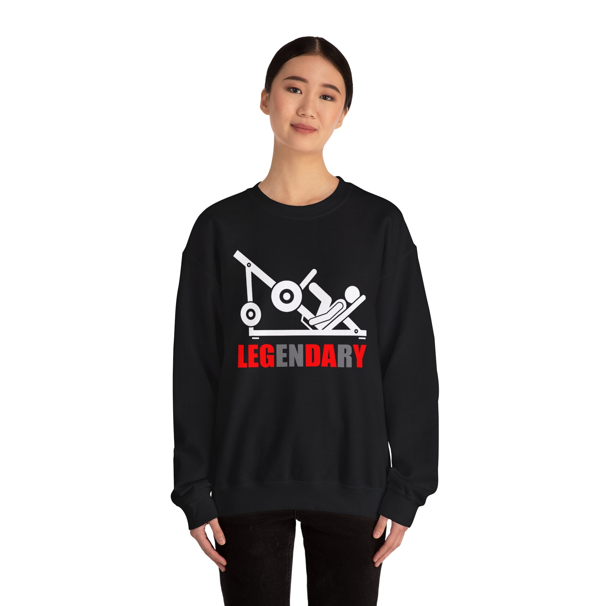 Fierce Legendary Leg-Day Sweatshirt