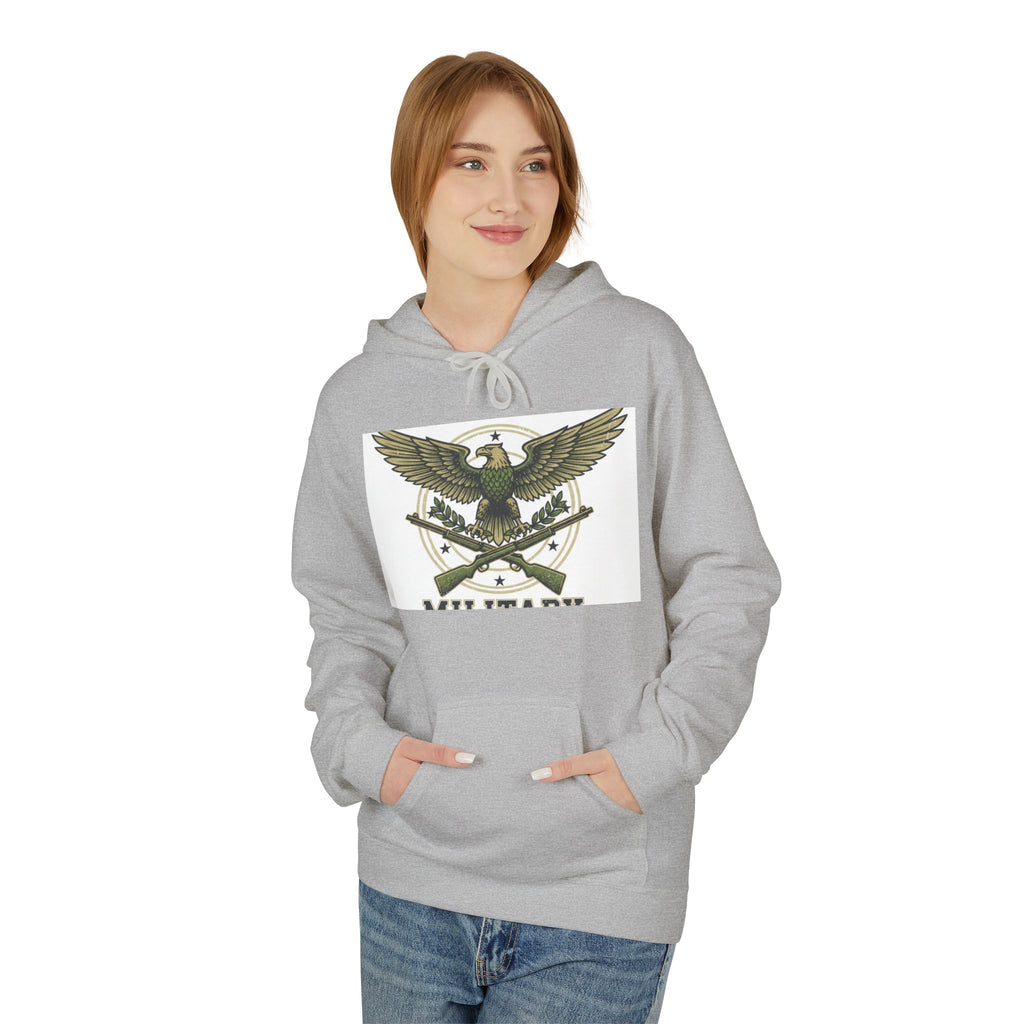 Military Hoodie — Tactical Camouflage Fleece