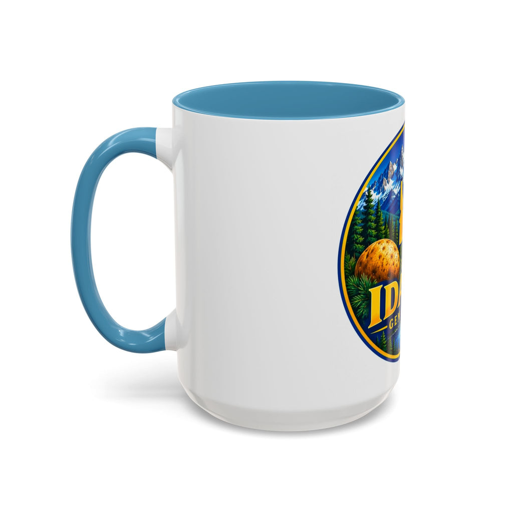 Idaho Gem State Coffee Mug — Mountain, Elk & Potato Travel Souvenir (11/15oz)