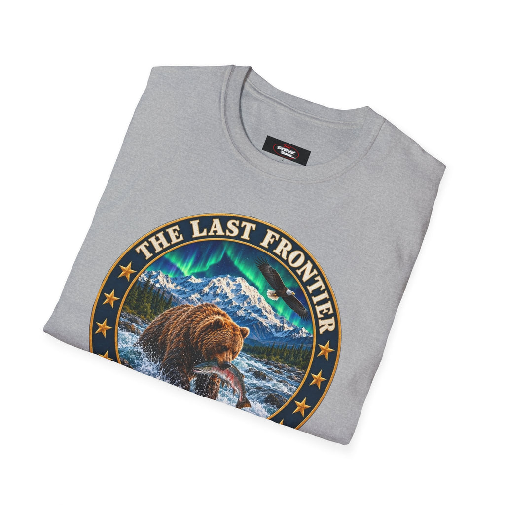 Alaska Bear T-Shirt — "The Last Frontier" Wilderness Graphic Tee