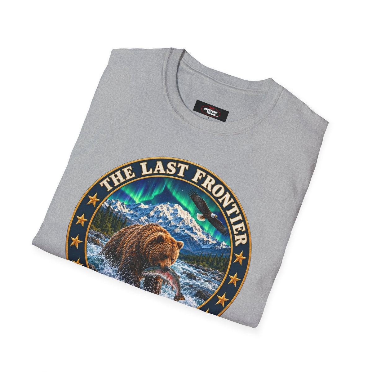 Alaska Bear T-Shirt — "The Last Frontier" Wilderness Graphic Tee
