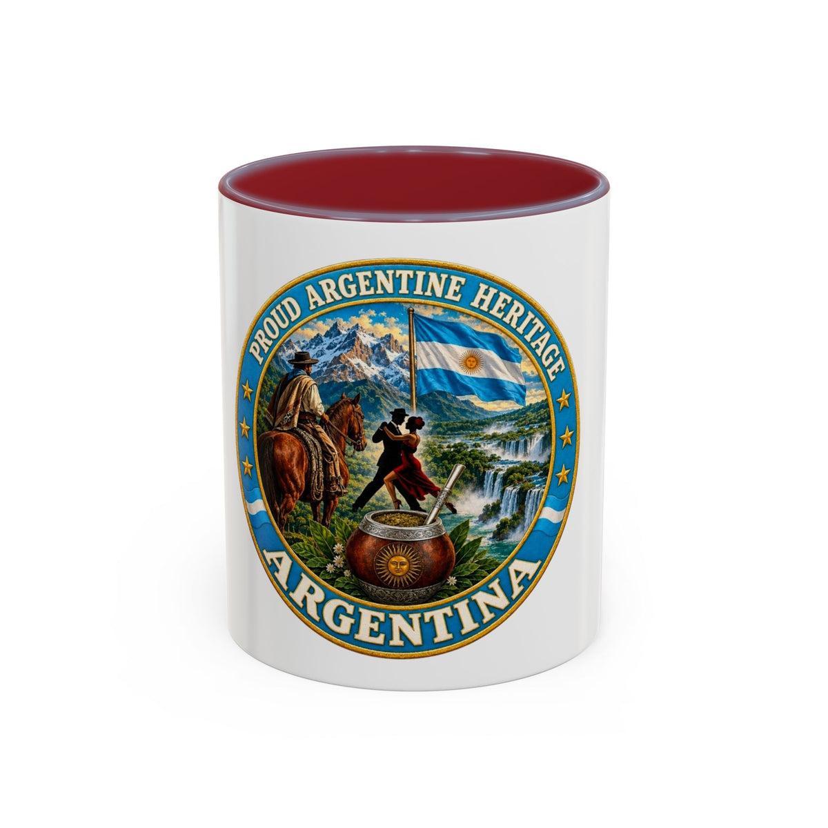 Argentina Heritage Coffee Mug — Proud Argentine Heritage Design (11/15oz)