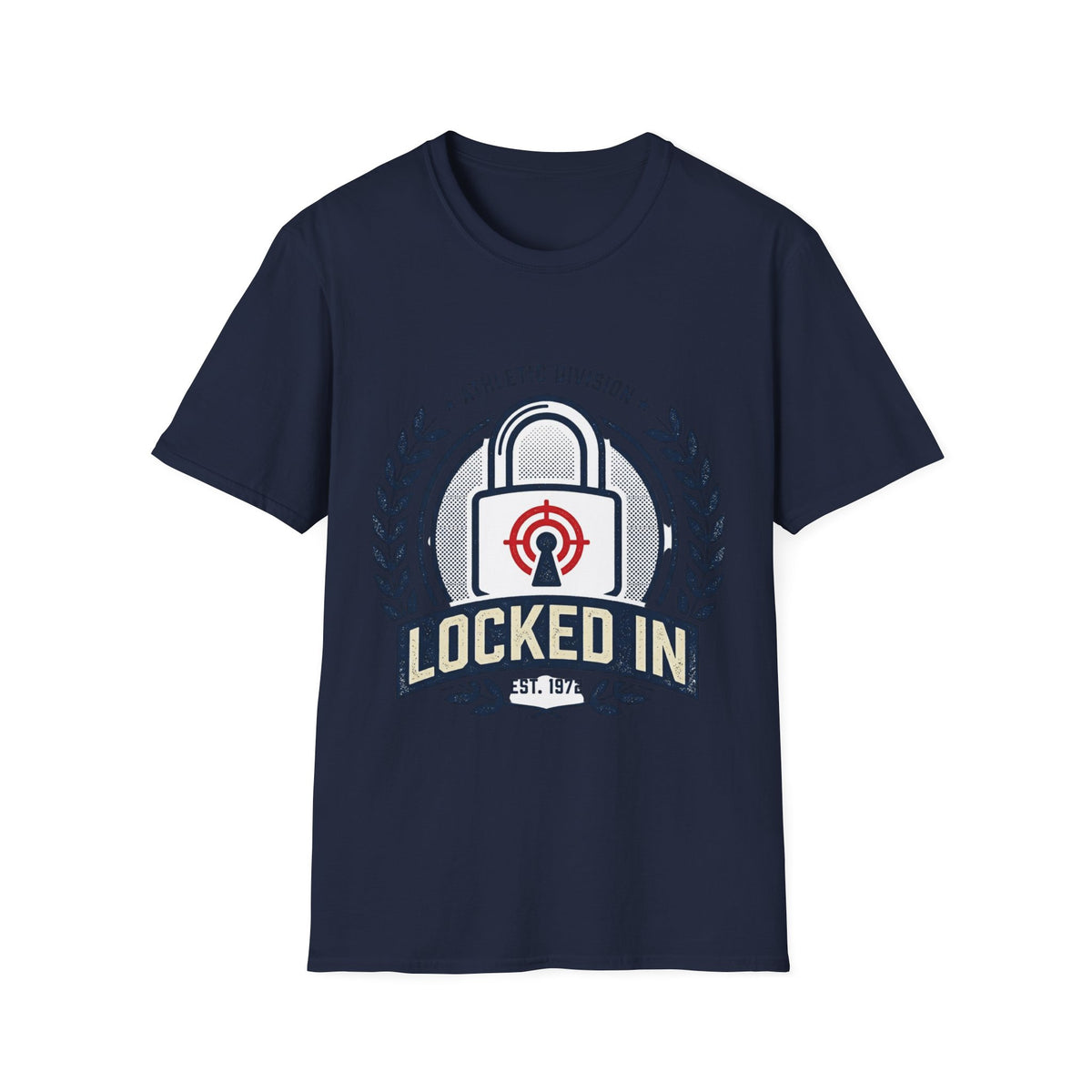 Locked In T-Shirt — Motivational 'Locked In' Graphic Tee