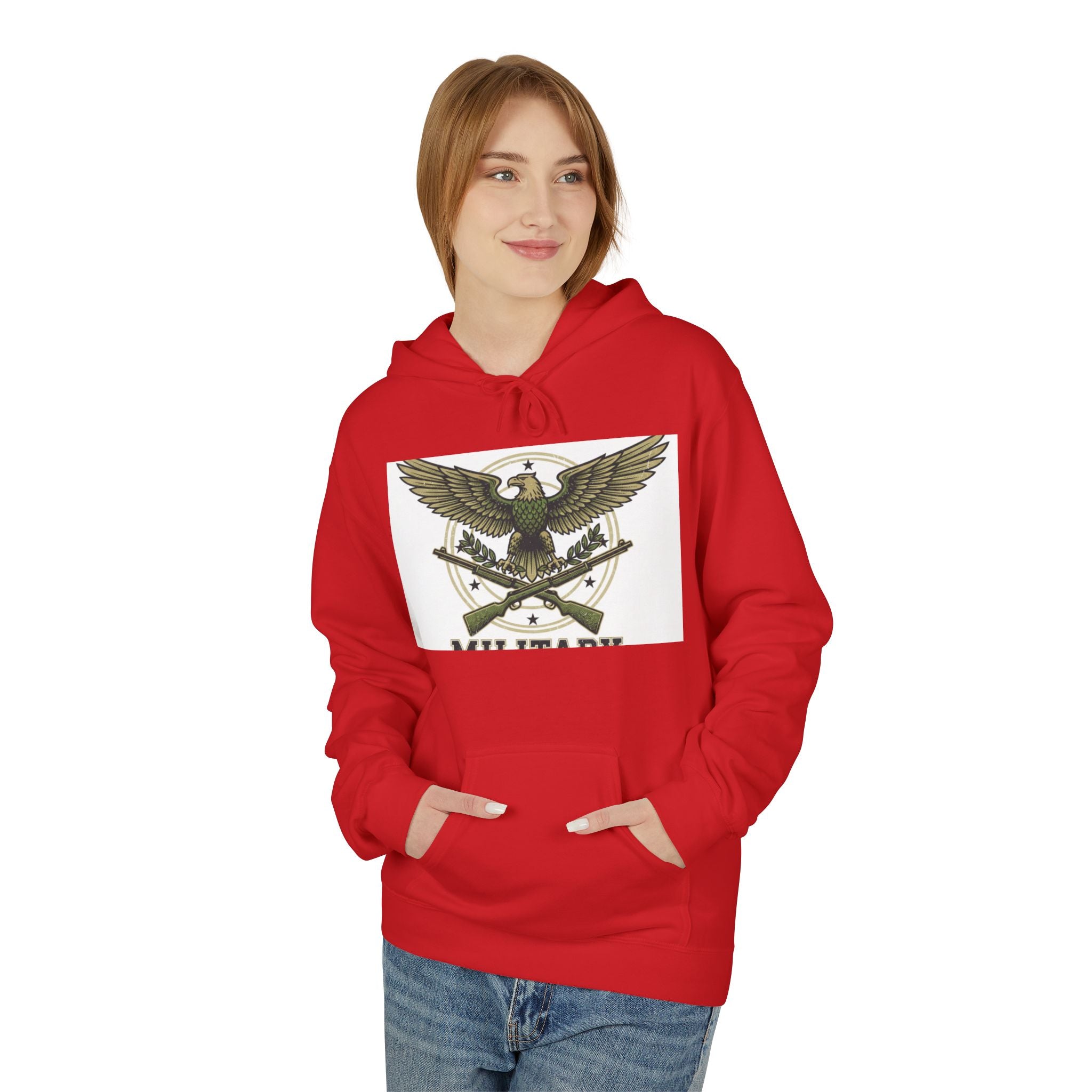 Military Hoodie — Tactical Camouflage Fleece