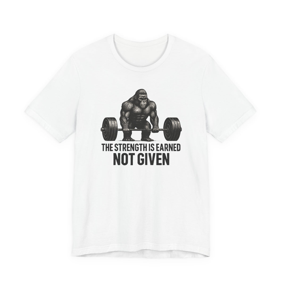 Iron-Willed Barbell Graphic Tee