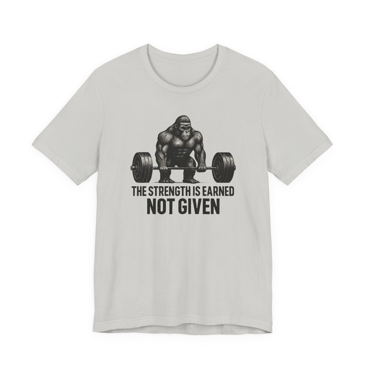 Iron-Willed Barbell Graphic Tee
