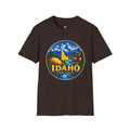 Idaho Gem State T-Shirt — Scenic Mountain, Moose & Potato State Pride