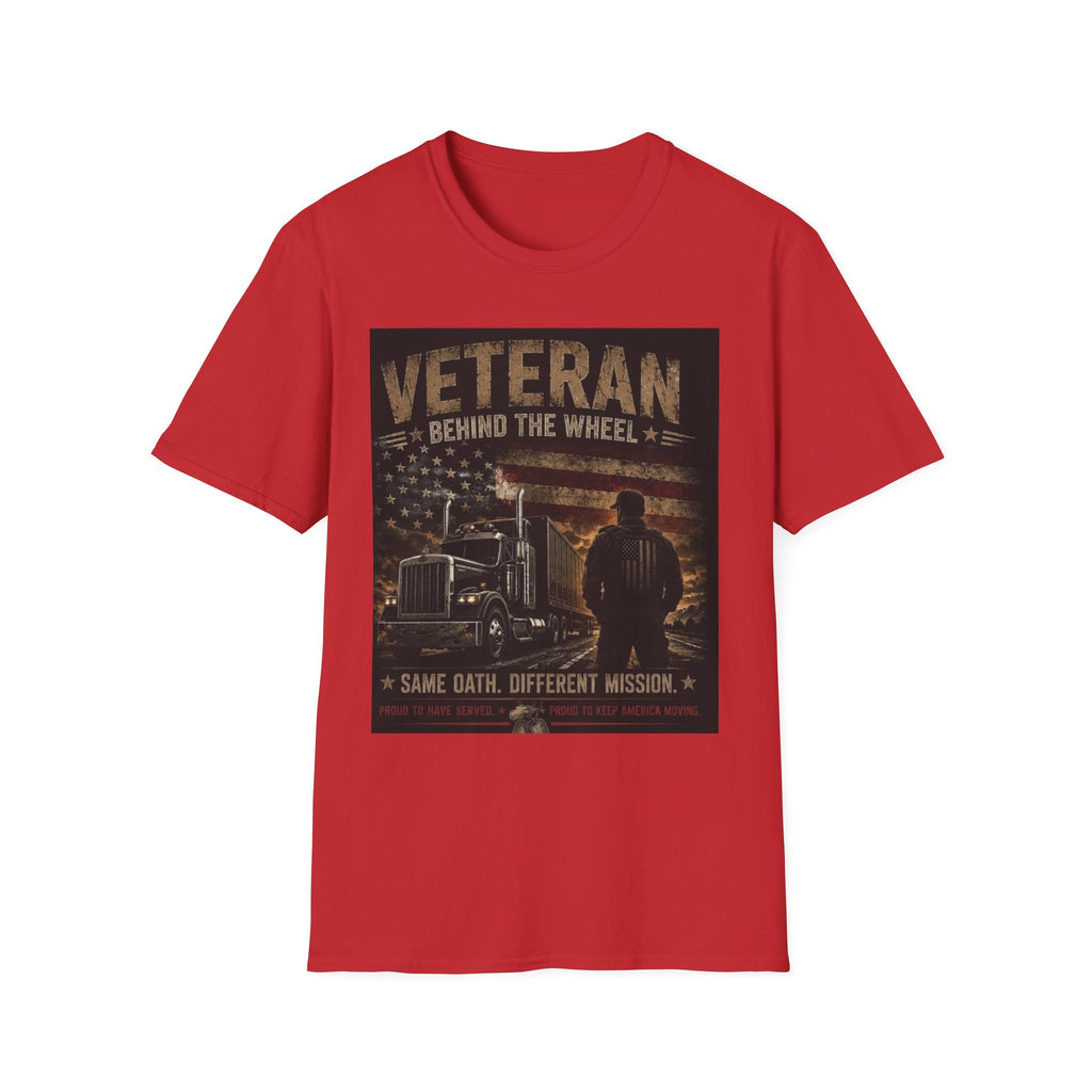 Veteran Behind the Wheel T-Shirt