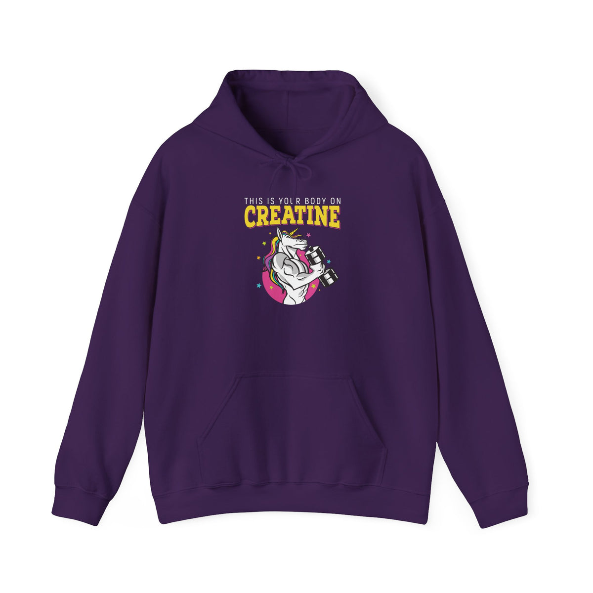 Striking Gym-Ready Hooded Sweatshirt