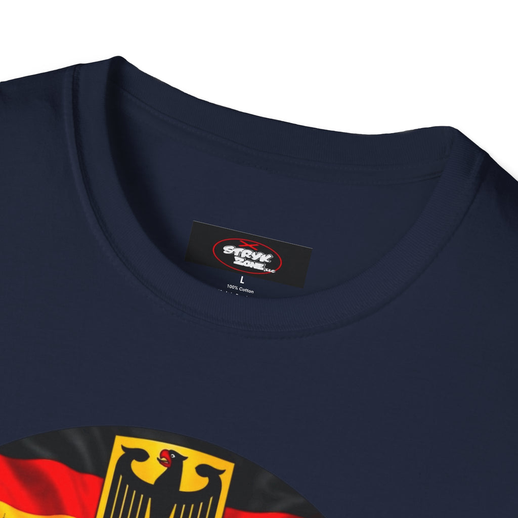 Germany Vintage Travel T-Shirt — Retro German Landmarks & Crest Graphic