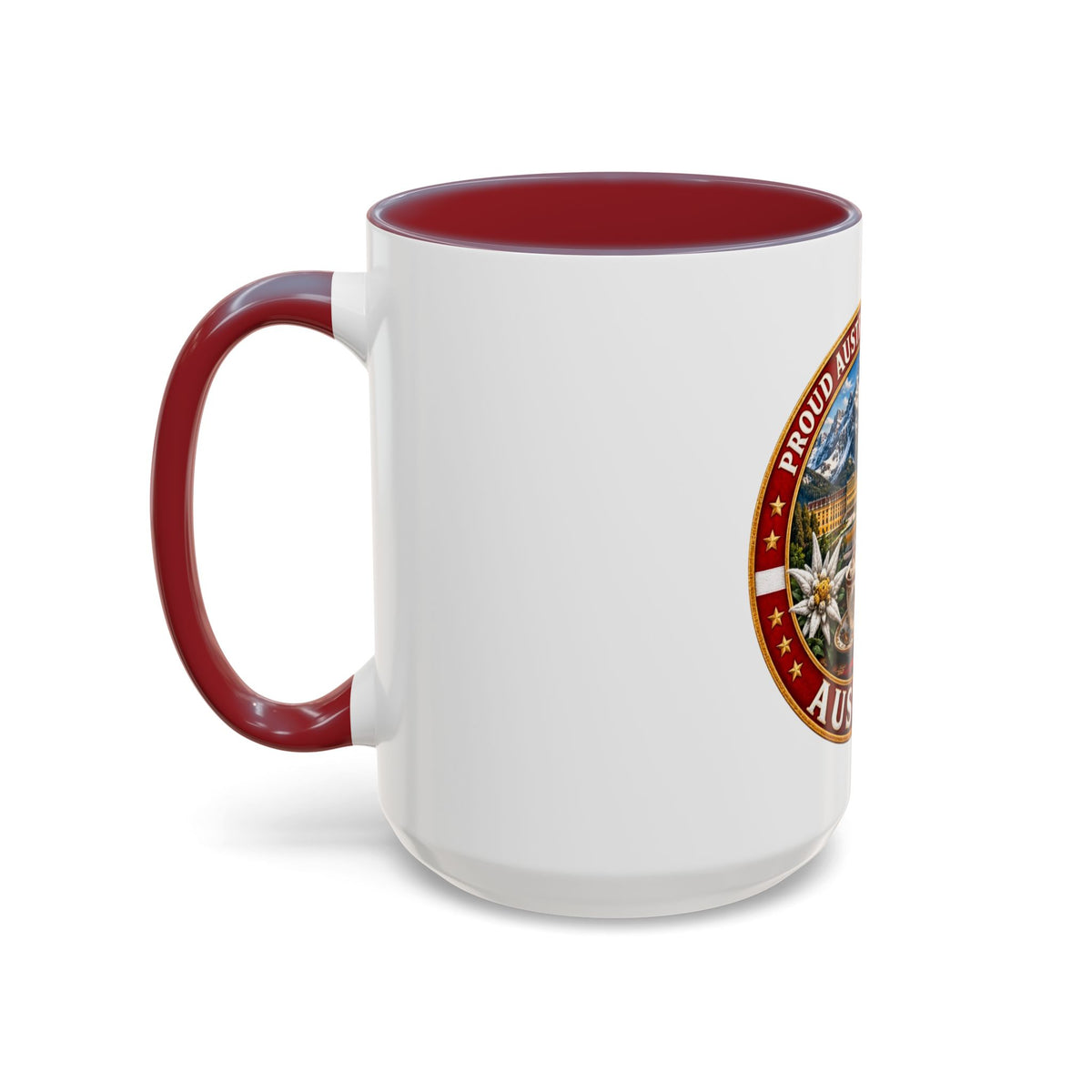 Austria Heritage Coffee Mug — Proud Austrian Heritage Accent Mug (11/15oz)