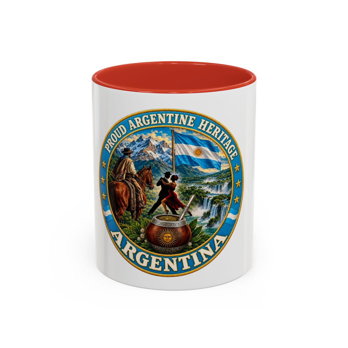 Argentina Heritage Coffee Mug — Proud Argentine Heritage Design (11/15oz)