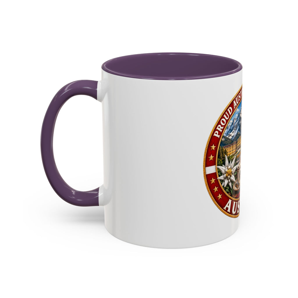 Austria Heritage Coffee Mug — Proud Austrian Heritage Accent Mug (11/15oz)