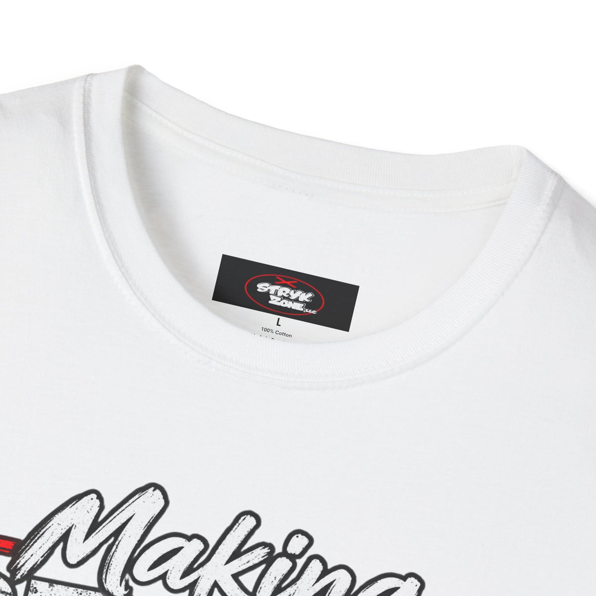 T-Shirt — "Making Peace with Evil Is Not Cool" Graphic Tee