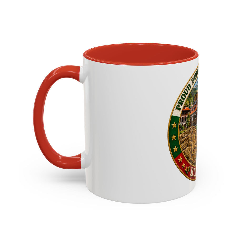 Bulgaria Pride Coffee Mug — 'Proud Bulgarian Heritage' Accent Ceramic Mug (11/15oz)