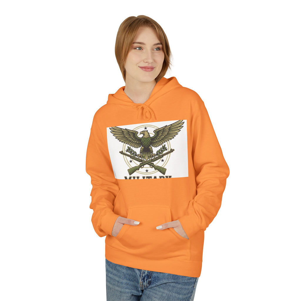 Military Hoodie — Tactical Camouflage Fleece