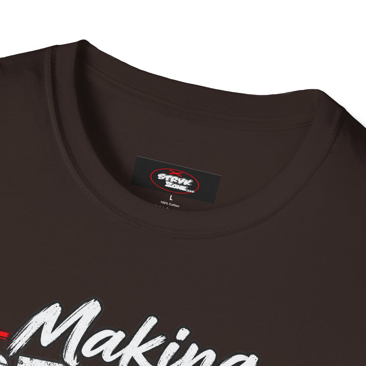T-Shirt — "Making Peace with Evil Is Not Cool" Graphic Tee
