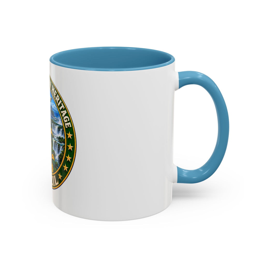 Brazil Pride Coffee Mug – "Proud Brazilian Heritage" Accent Ceramic Mug (11/15oz)