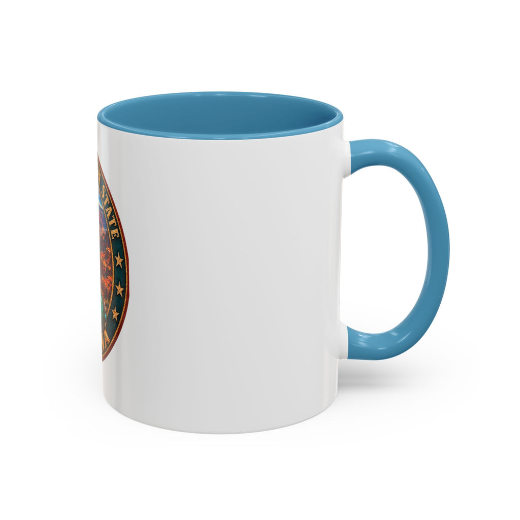 Arizona Grand Canyon Coffee Mug – Vintage State Seal Accent Mug (11/15 oz)