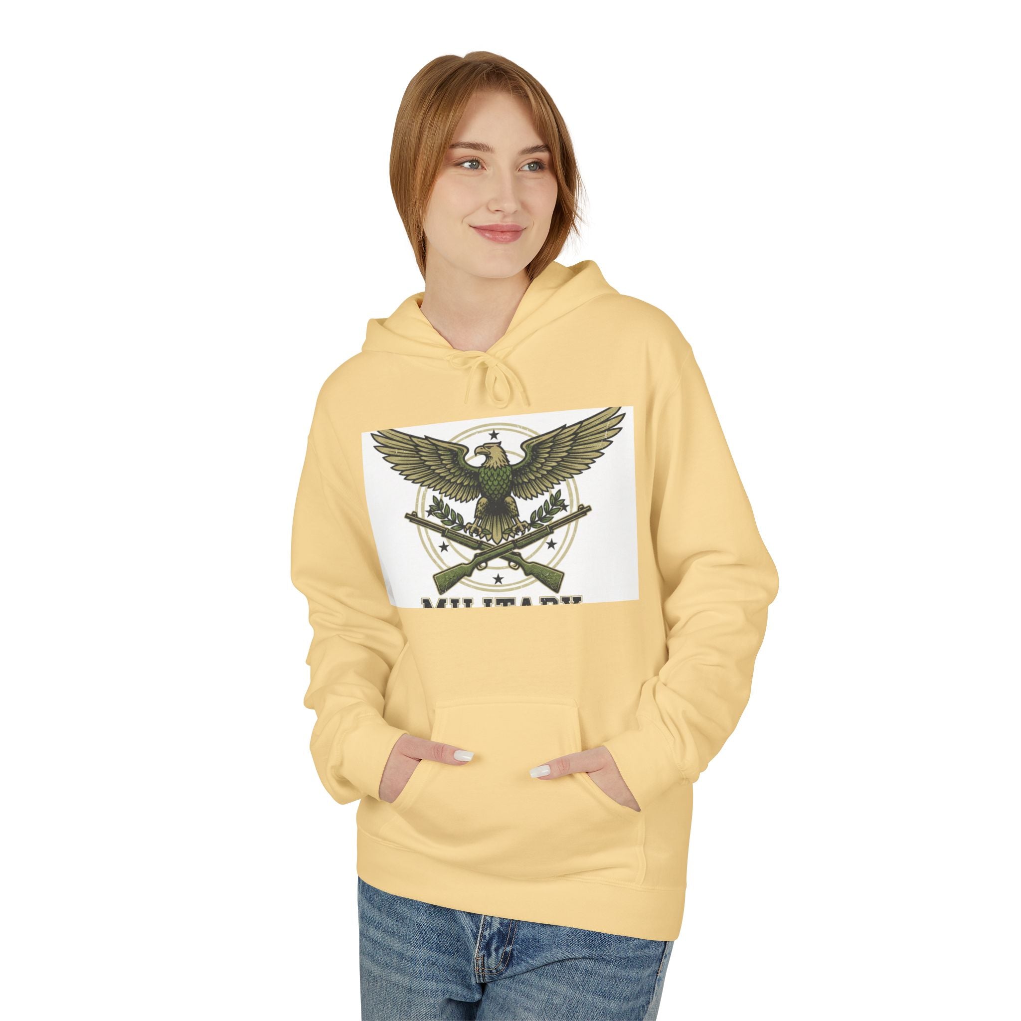 Military Hoodie — Tactical Camouflage Fleece