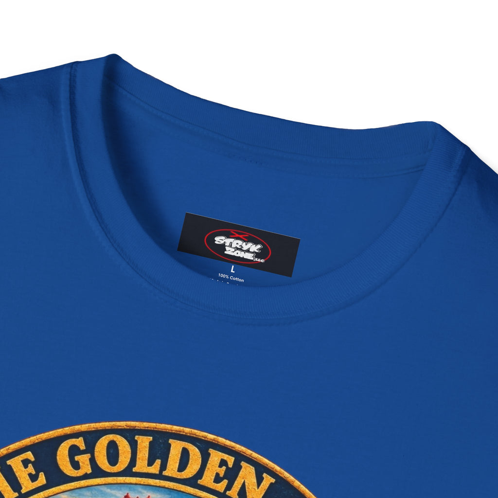 California Golden State Vintage Bear Graphic T-Shirt