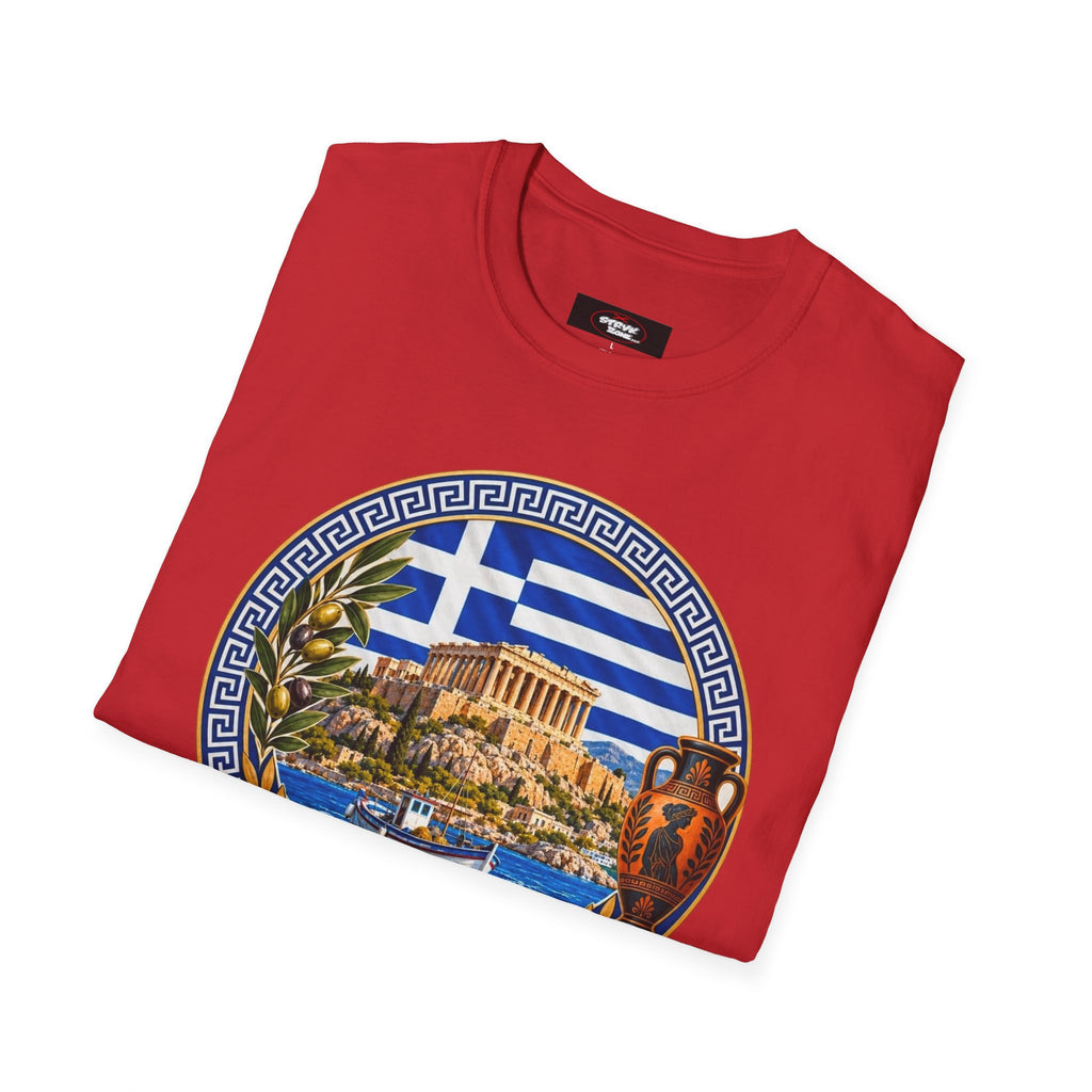 Greece Vintage Travel T-Shirt — Athens Parthenon Souvenir Tee