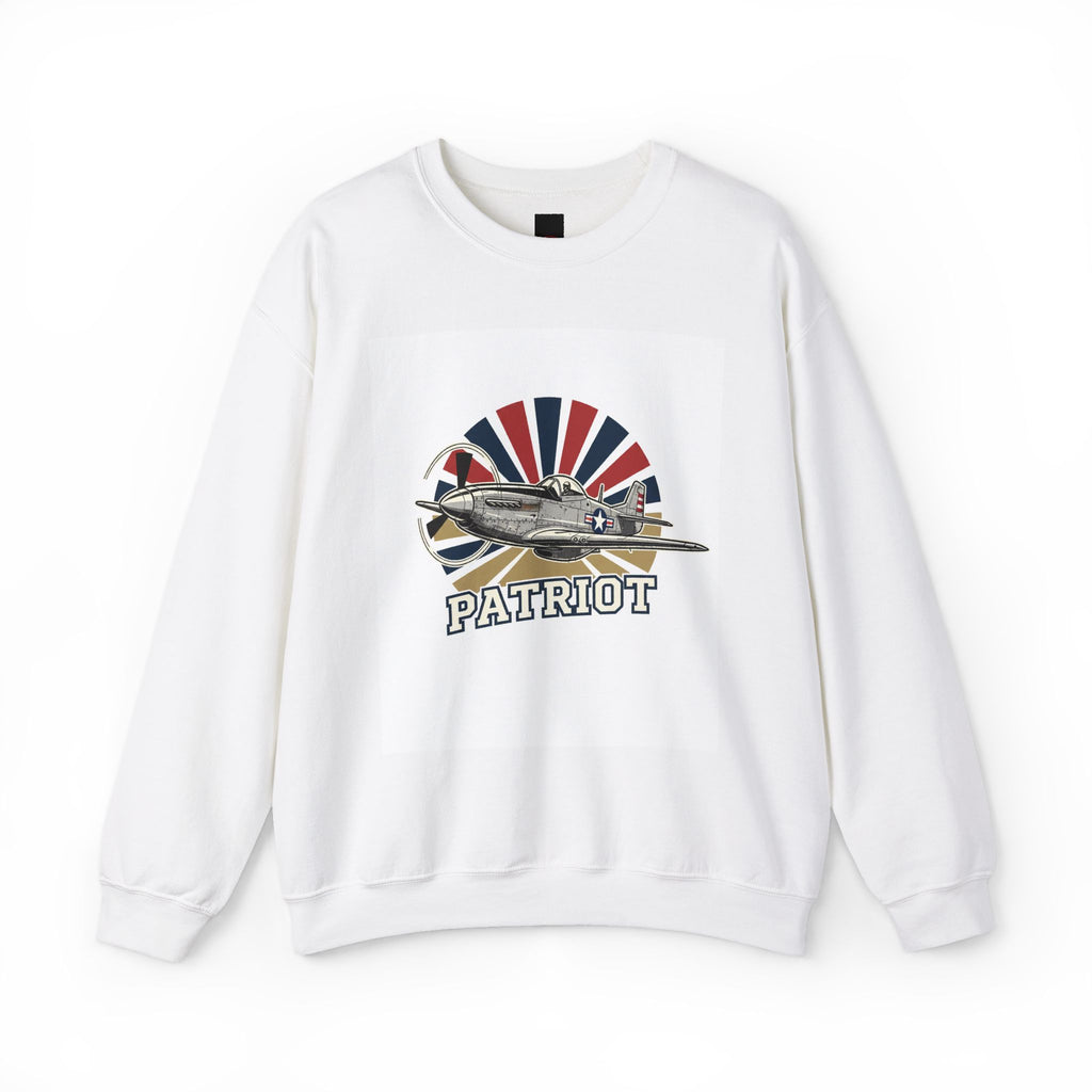 Military Aircraft Patriot Crewneck Sweatshirt