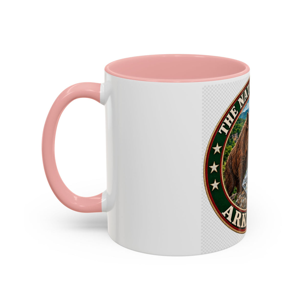 Arkansas State Mug - "The Natural State" Wild Boar, Diamond & Apple Blossom Coffee Cup (11/15oz)