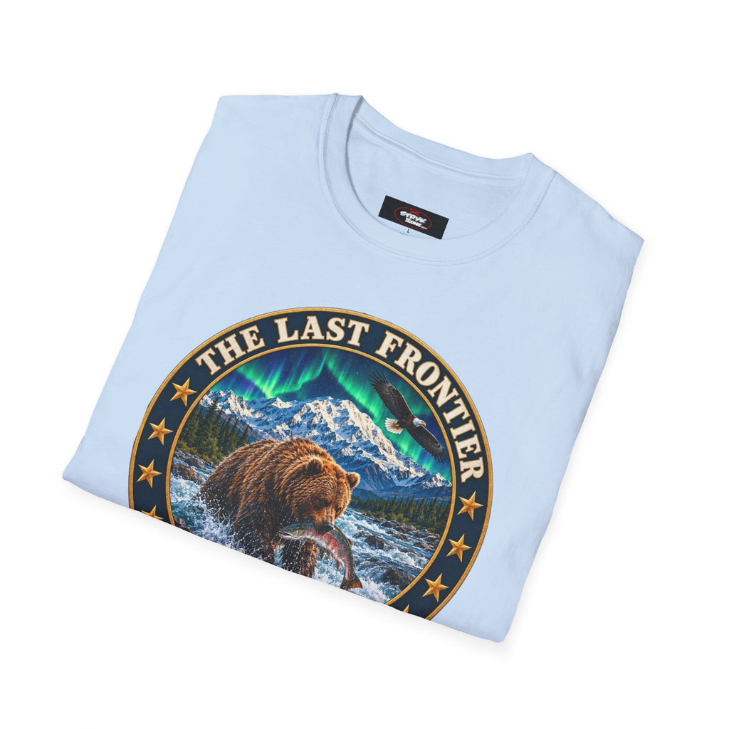 Alaska Bear T-Shirt — "The Last Frontier" Wilderness Graphic Tee
