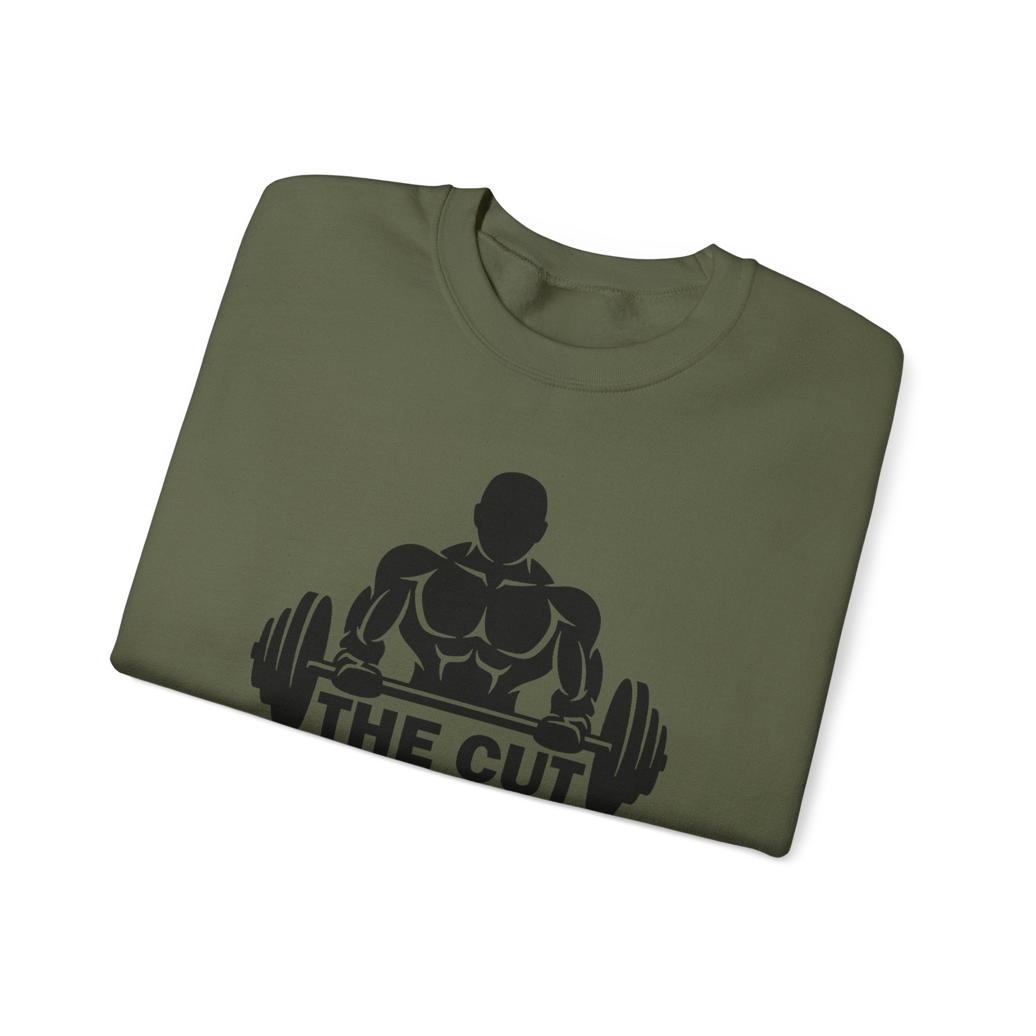 Confident Cut-Mode Casual Crewneck