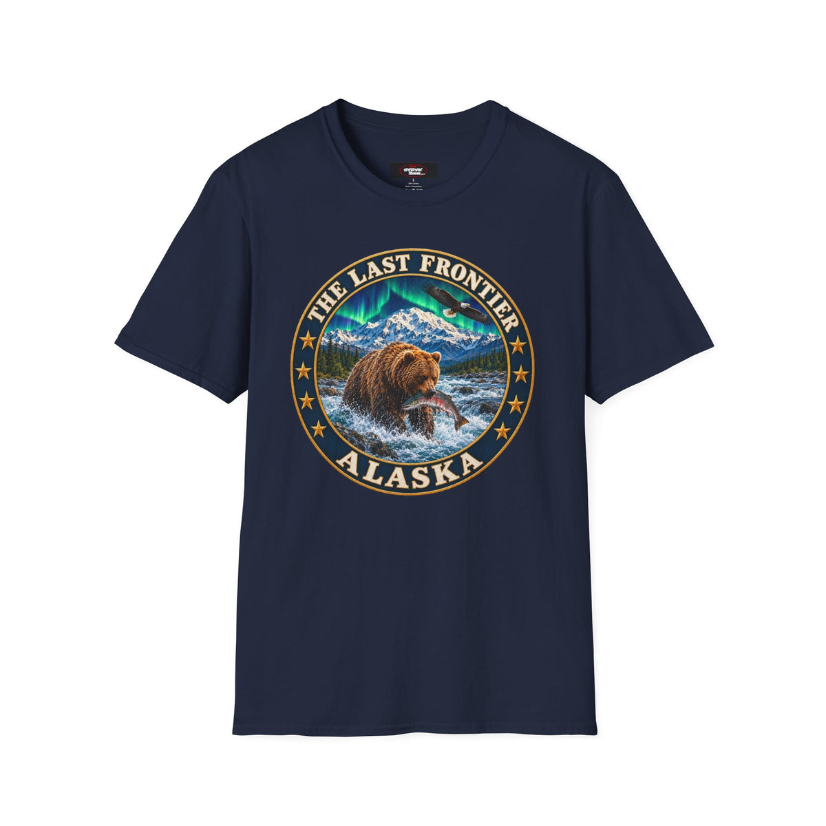 Alaska Bear T-Shirt — "The Last Frontier" Wilderness Graphic Tee