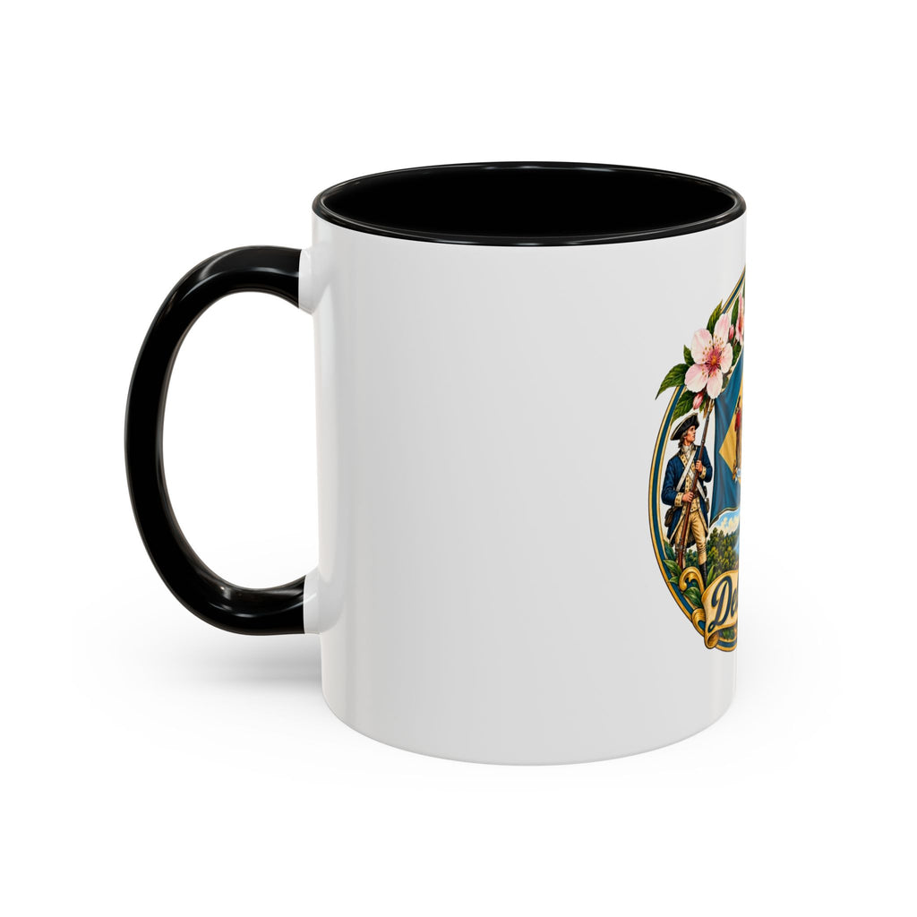 Delaware State Seal Accent Coffee Mug – 11/15oz