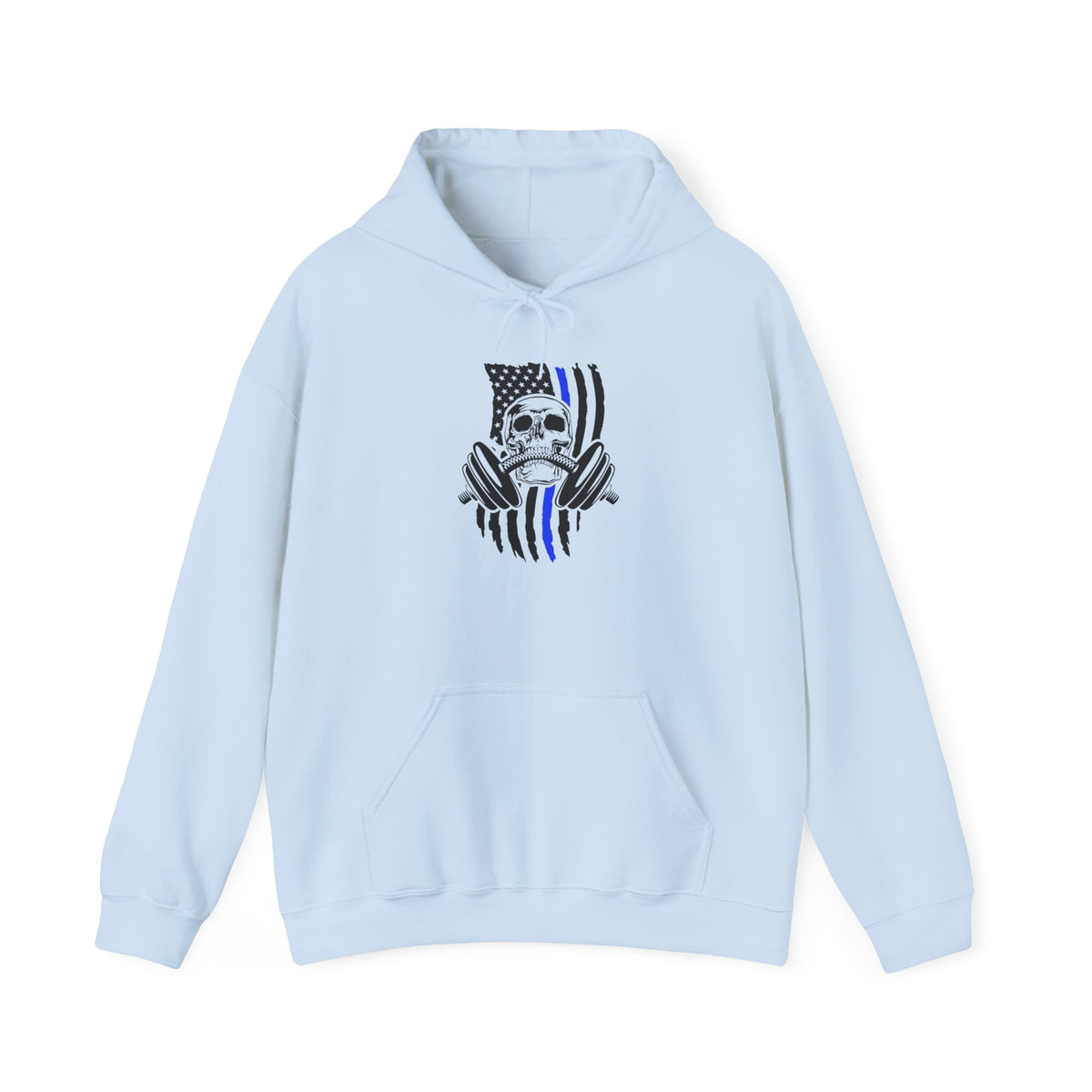 Charged Skull Stripes Hoodie