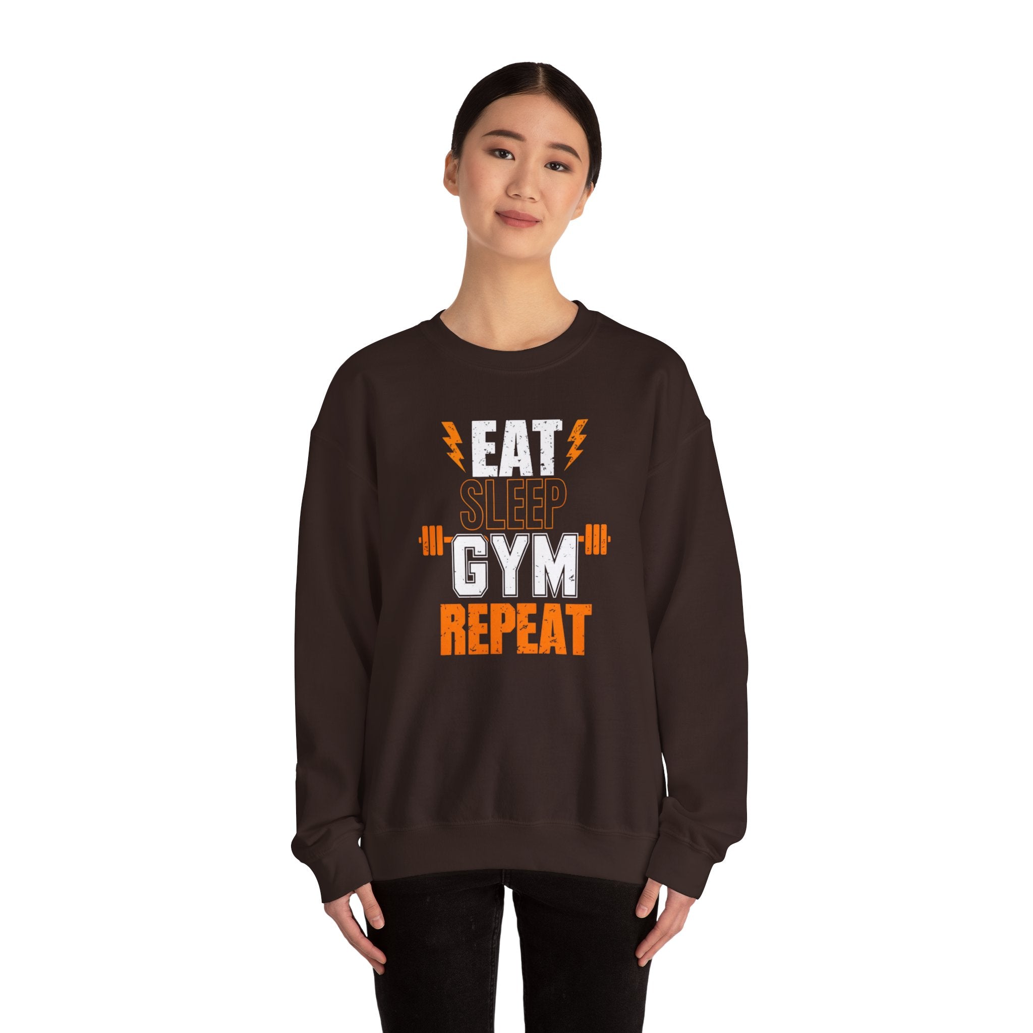 Bold Repeat Workout Sweatshirt