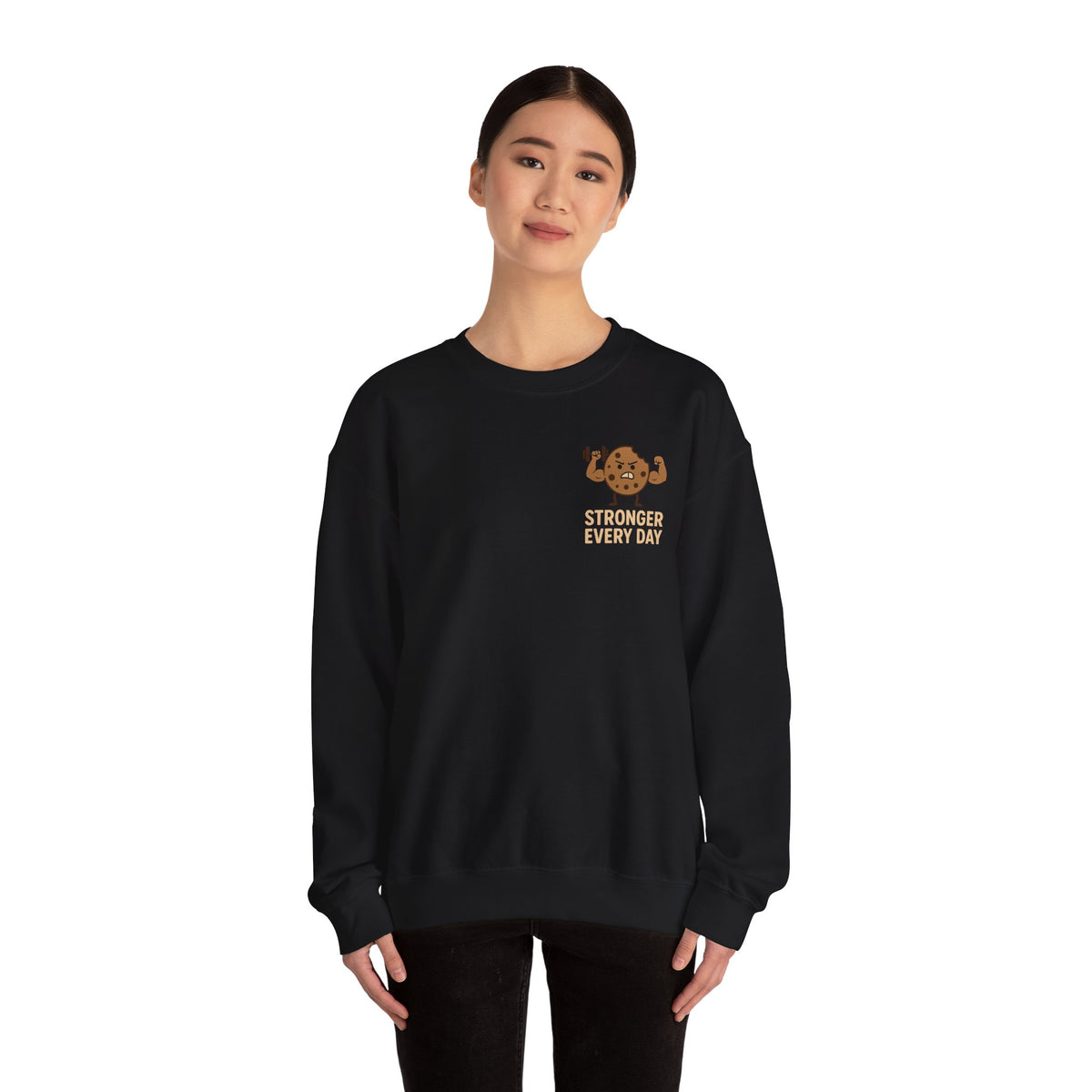 Playfully Strong Cookie Crewneck